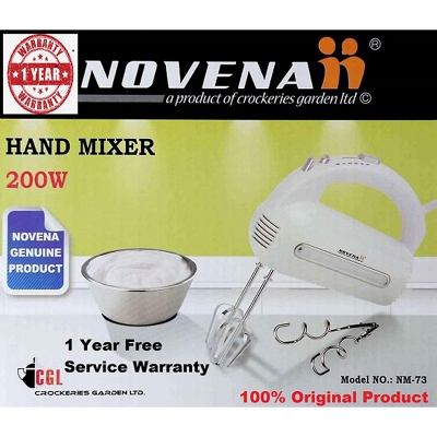 Picture of NOVENA 2 IN1 Egg Beater and Mixing NM73 White