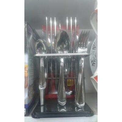 Picture of 24 Pieces Stainless Steel Cutlery set Steel