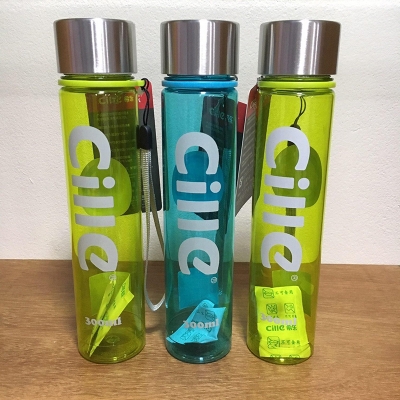 Picture of Cille PP Water Bottle, 300ml Multicolor