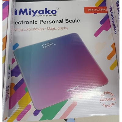 Picture of Miyako Digital weight machine/ Digital weight scale MEB3429RNB MulticolorMEB3429RNB