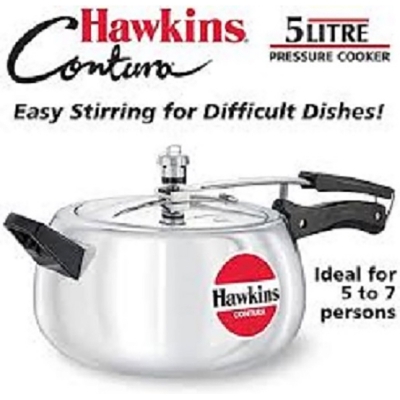 Picture of Hawkins Contura Silver Pressure Cooker 5 litre Silver