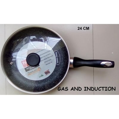 Picture of Prestiege INDUCTION Fry pan 24 cm with glass lid Grey