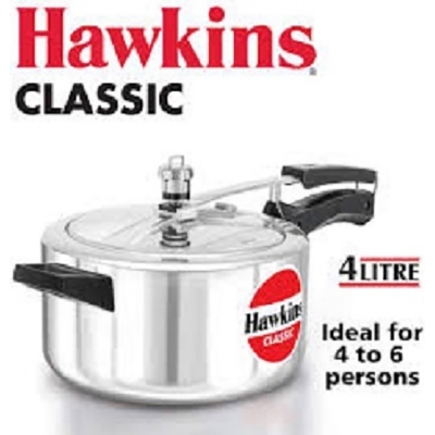 Picture of Hawkins Classic Pressure Cooker 4L Silver