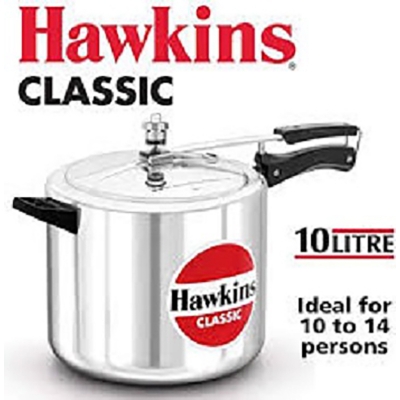 Picture of Hawkins Classic Pressure Cooker 10L Silver