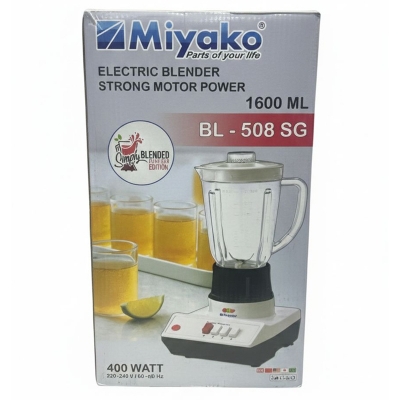 Picture of Miyako Blender Plus Juicer BL-508SG - 400Watts - Powerhouse for Versatile Kitchen Tasks 