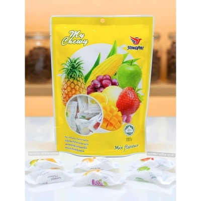 Picture of My Chewy Soft Milk Jelly Mix Fruit Flavors- 180g 