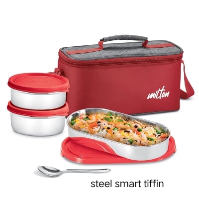 Picture of Milton Steel Smart Tiffin Multicolor