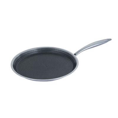 Picture of Kiam Tri Ply Honeycomb 28CM Stainless Steel Dosa Tawa INDUCTION BOTTOM Multicolor