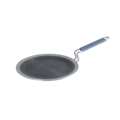 Picture of Kiam 28CM Tri Ply Honeycomb Stainless Steel Ruti Tawa INDUCTION BOTTOM Multicolor