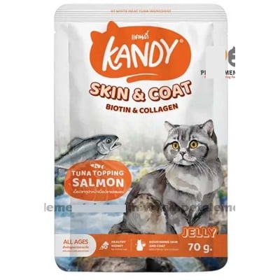 Picture of 1 PC Kandy Cat Wet Food Skin & Coat Formula 70g 70 gm