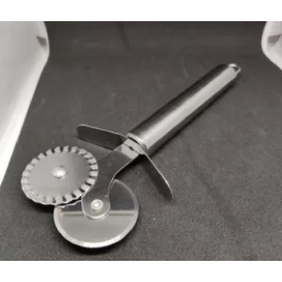 Picture of 1PC Stainless Steel Pizza Cutter 2 in 1 Multicolor