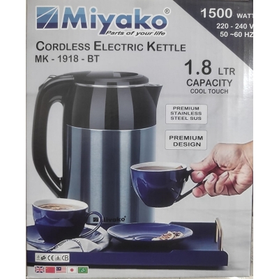 Picture of 1.8 Liter Miyako Electric Kettle MK-1918 Multicolor