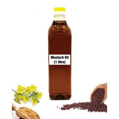Picture of 1Liter Organic Mustard  Oil 