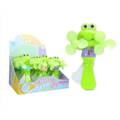 Picture of 1PC Froggy Portable Manual Hand Crank Mini Fan Without Battery 