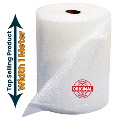 Picture of 80 Meter Bubble Wrap | Single Side Bubble Wrap | Packaging Material | Width 41 Inch Premium Quality Multicolor