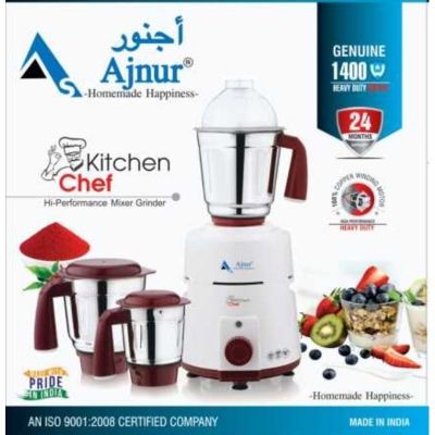 Picture of Ajnur Kitchen Chef 1400 WATT Blender Plus Mixer Grinder 