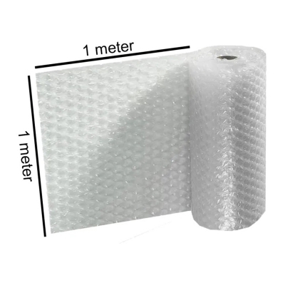 Picture of Bubble Wrap 1 Meter | Single Side Bubble Wrap | Packaging Material | Width 41 Inch Premium Quality White
