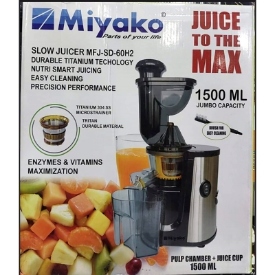 Picture of 1500ML Miyako Slow Juicer MFJ-SD-60H2 Multicolor