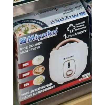 Picture of 1 Liter Miyako Smart 3D Rice Cooker MCM-P2510 Multicolor
