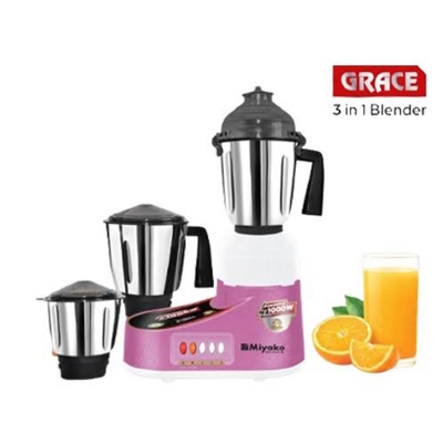 Picture of 1000 WATT Miyako Grace 3 in 1 Premium Blender 