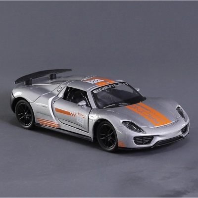 Picture of 1PC Porsche 1:36 alloy sports car model Multicolor