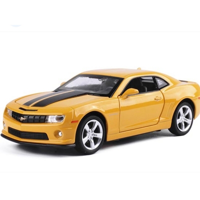 Picture of 1 PC Chevrolet Camaro Bumblebee 1:36 , simulation of Bumblebee car, alloy sports car, boy toy car Multicolor