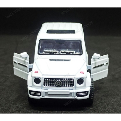 Picture of 1 PC Mercedes Benz AMG G63 White 1:36 alloy metal body model toy car for kids boys gift Multicolor