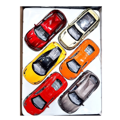 Picture of 1 PC Diecast Mini Auto Alloy Car Models, Kids Toys With Light And Music MULTI COLOR And Designs Multicolor