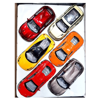 Picture of 1PC Diecast Mini Auto Alloy Car Models, Kids Toys With Light And Music MULTI COLOR And Designs Multicolor