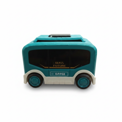 Picture of 1 PC Children's Toy Simulation Bus Model Car Inertiaing Car Gift For Children Toy Car Multicolor