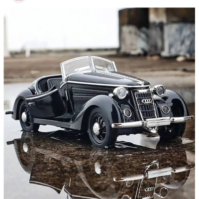 Picture of 1PC Audi Wanderer W25K Classic Diecast Alloy Car 1:32 Vintage Vehicles Metal Car Model Car Sound Light Toys For Gift Multicolor