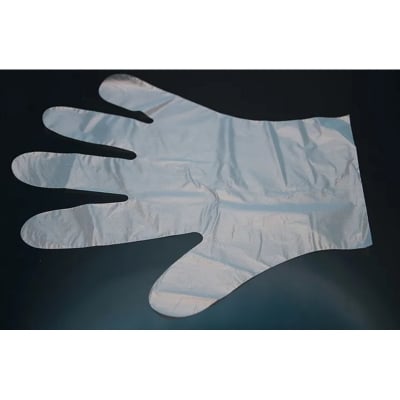 Picture of 10 Pack Of 100 Polyethylene Embossed Gloves Multicolor10PACK