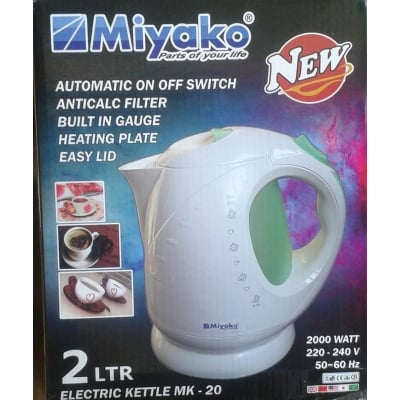 Picture of 2 Liter Miyako electric kettle MK-20 Multicolor