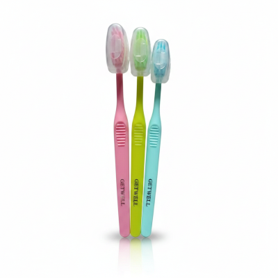 Picture of 4 Pieces Useful Get-well Toothbrush Multicolor