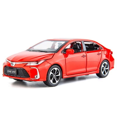 Picture of Toyota Corolla 1:32 Die Cast RED Model Car Multicolor