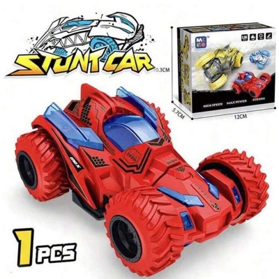 Picture of Stunt Spinning Toy Car RED Multicolor