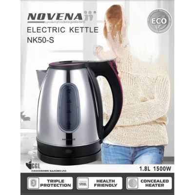 Picture of 1.8 Liter Novena Automatic Electric Kettle NK50-S Multicolor