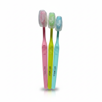 Picture of 2 Pieces Useful Get-well Toothbrush Multicolor