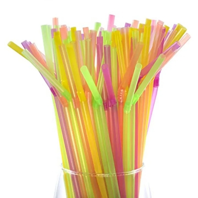 Picture of Best Quality Flexible Straws - 100pcs Multicolor
