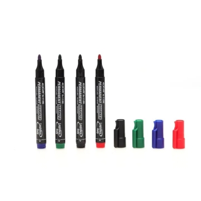 Picture of 1 piece Refillable Permanent Marker Pen Black
