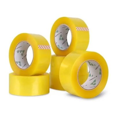 Picture of 2PCS Gum Tape for Carton Binding Wide 2.5 inch Yellow