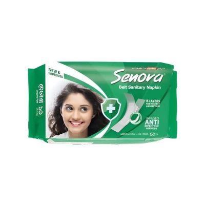 Picture of Belt System Sanitary Napkins - 10pads Green