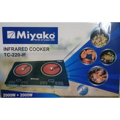 Picture of Miyako Inverter Double Electric Infrared Cooker TC-220-IF 