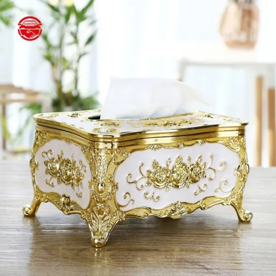 Picture of Universal Luxury European Style Acrylic Tissue BoxFashion High Grade Home/ Office/ Hotel/ Car Facial Tissue Box Multicolor