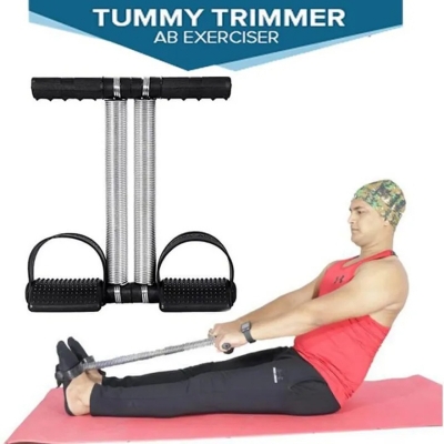 Picture of Tummy Trimmer/Waist Trimmer/Double Spring Tummy Trimmer Silver