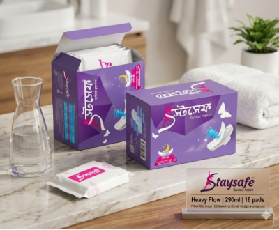 Picture of Staysafe Napkin Cottony Soft 16 pads