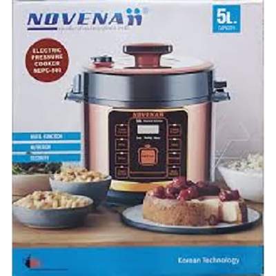 Picture of Novena Electric pressure cooker 5 Liter NEPC-500 Multicolor