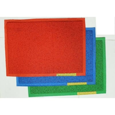 Picture of (50cm×36cm) Plastic Door Mat/Floor Mat/Paposh 1Pcs Multicolor
