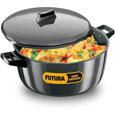 Picture of Hawkins Futura Hard Anodised Cook n Serve 6 Liter Multicolor