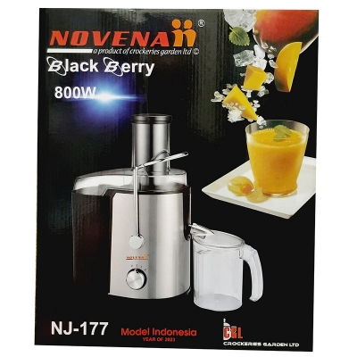 Picture of NOVENA NJ-177 ELECTRIC JUICER MACHINE 800 WATT Multicolor